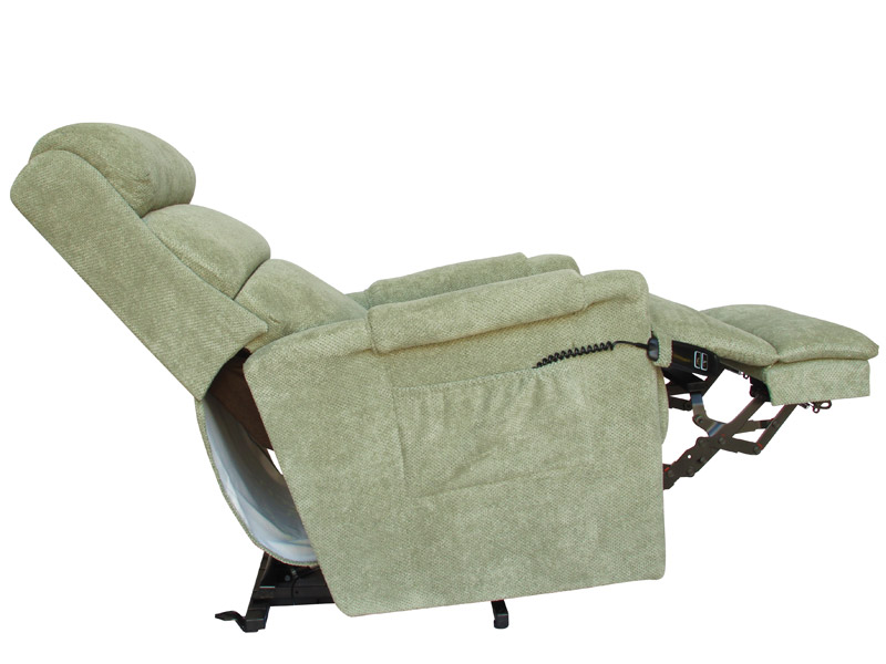 Lift & Recline Chair, 2 Motor, Tall, Green, Topform Ashley (SWL 155kg)